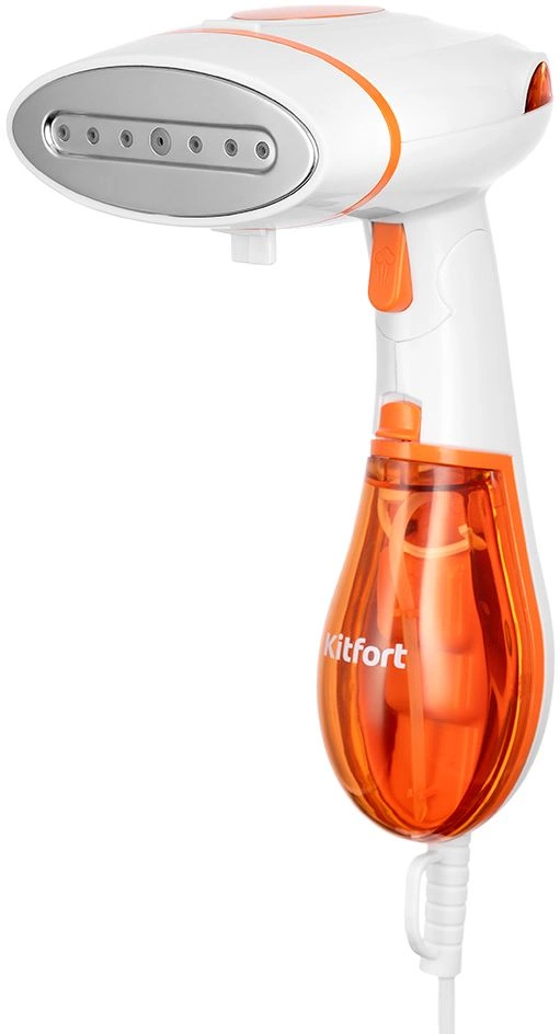 Отпариватель ручной Kitfort КТ-9191-2 1300Вт белый/оранжевый