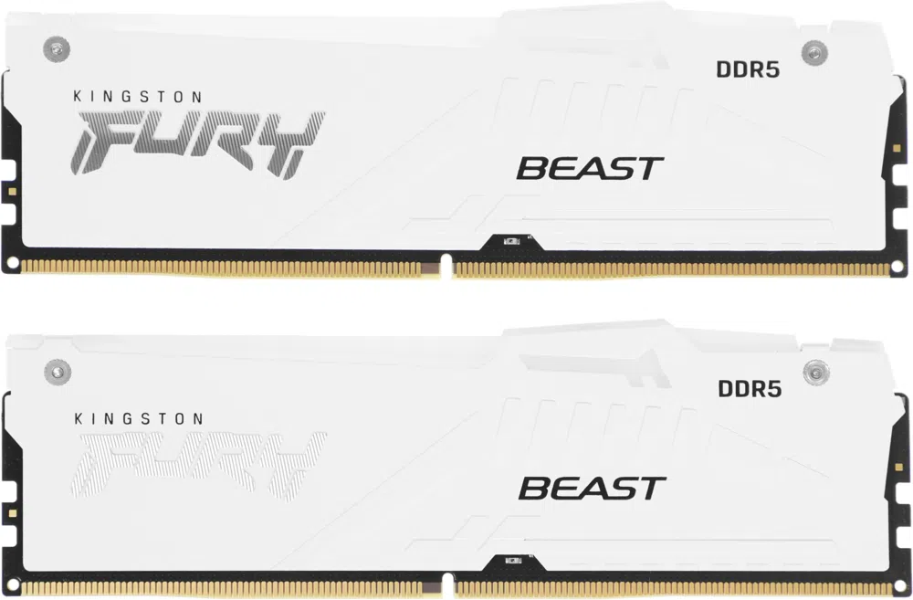 Память DDR5 2x16GB 6400MHz Kingston KF564C32BWAK2-32 Fury Renegade RGB RTL Gaming PC5-51200 CL32 DIMM 288-pin 1.4В kit single rank с радиатором Ret