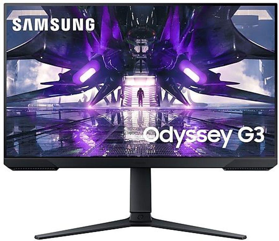 Монитор Samsung 27" Odyssey G3 S27AG300NIXCI черный VA LED 1ms 16:9 HDMI матовая HAS Piv 250cd 178гр/178гр 1920x1080 144Hz FreeSync Premium DP FHD 5.3кг