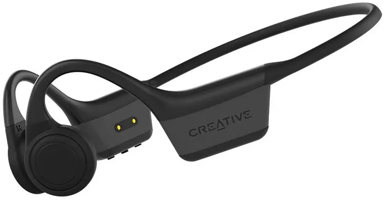 Гарнитура накладные Creative Outlier Free Mini черный беспроводные bluetooth шейный обод (51EF1130AA000)