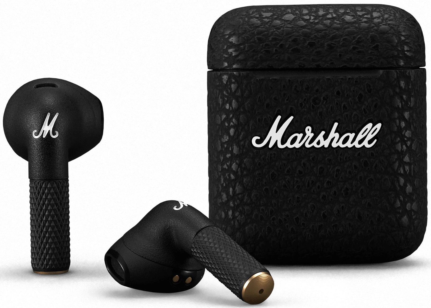 Гарнитура вкладыши Marshall Minor III черный беспроводные bluetooth в ушной раковине (1005983)