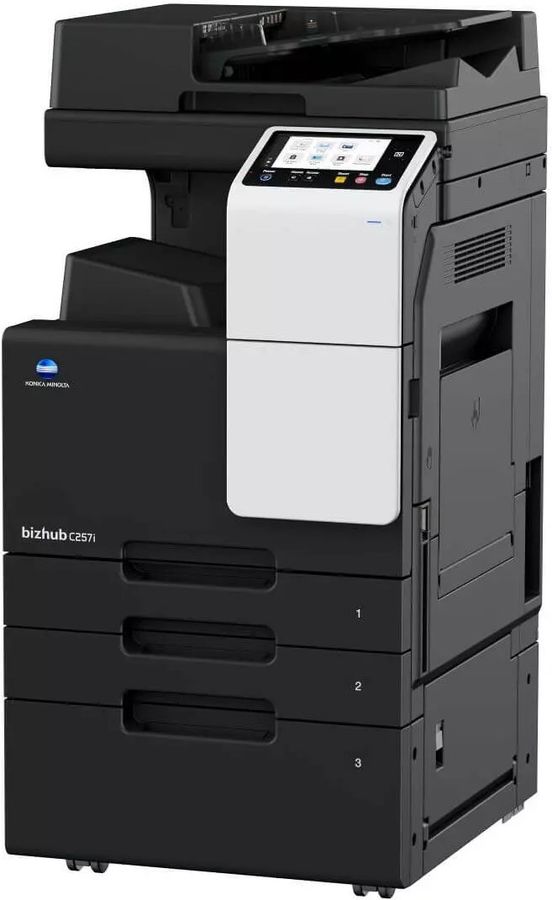 МФУ лазерный Konica Minolta Bizhub C257i (Базовый блок) (ACVD021) A3 Duplex Net черный