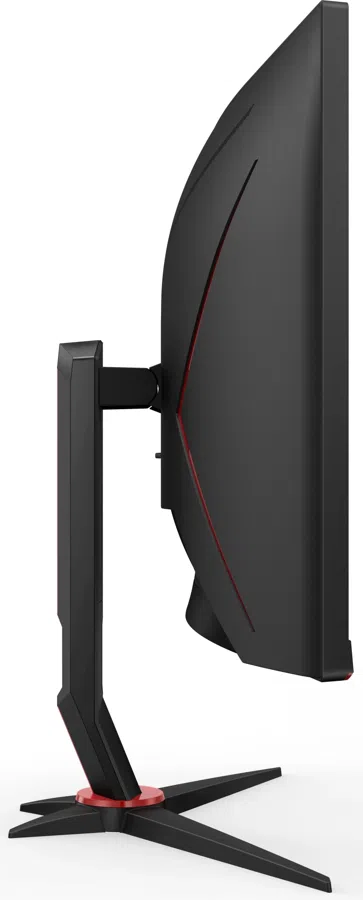 Монитор AOC 34" Gaming CU34G2XP/BK черный/красный VA LED 21:9 HDMI матовая HAS 400cd 178гр/178гр 3440x1440 180Hz FreeSync Premium DP Quad 2K (1440p) USB 8.02кг