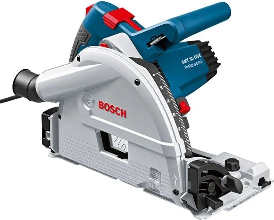 Циркулярная пила (дисковая) Bosch GKT 55 GCE 1400Вт (настольная) D диска.:165мм (0601675000)