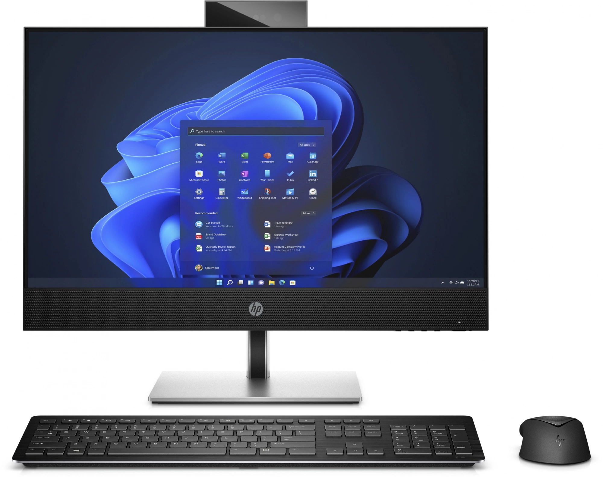 Моноблок HP ProOne 440 G9 23.8" Full HD Touch i5 13500T (1.2) 16Gb SSD512Gb UHDG 770 CR Windows 11 Pro 64 GbitEth WiFi BT 120W клавиатура мышь Cam черный/серебристый 1920x1080
