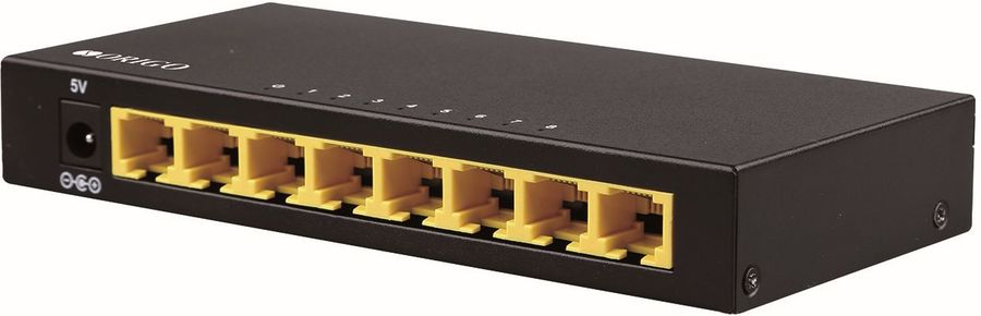 Коммутатор Origo OS2208 OS2208/A1A 8x1Гбит/с неуправляемый