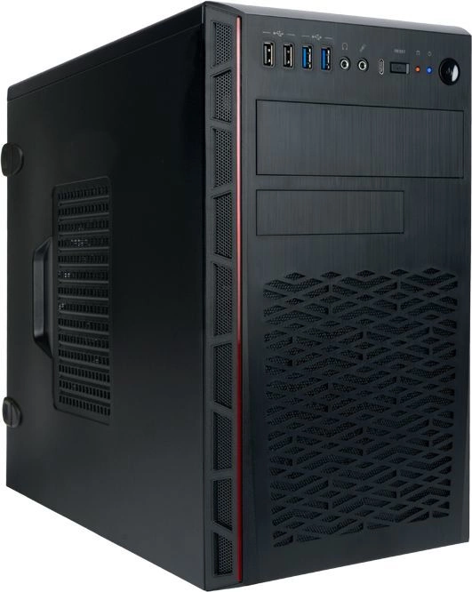 Корпус Inwin EMR065BL черный без БП mATX 1x120mm 2xUSB2.0 2xUSB3.0 audio