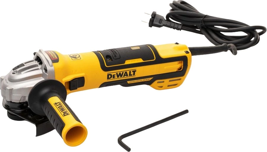 Углошлифовальная машина DeWalt DWE4347-QS 1700Вт 10500об/мин рез.шпин.:M14 d=125мм