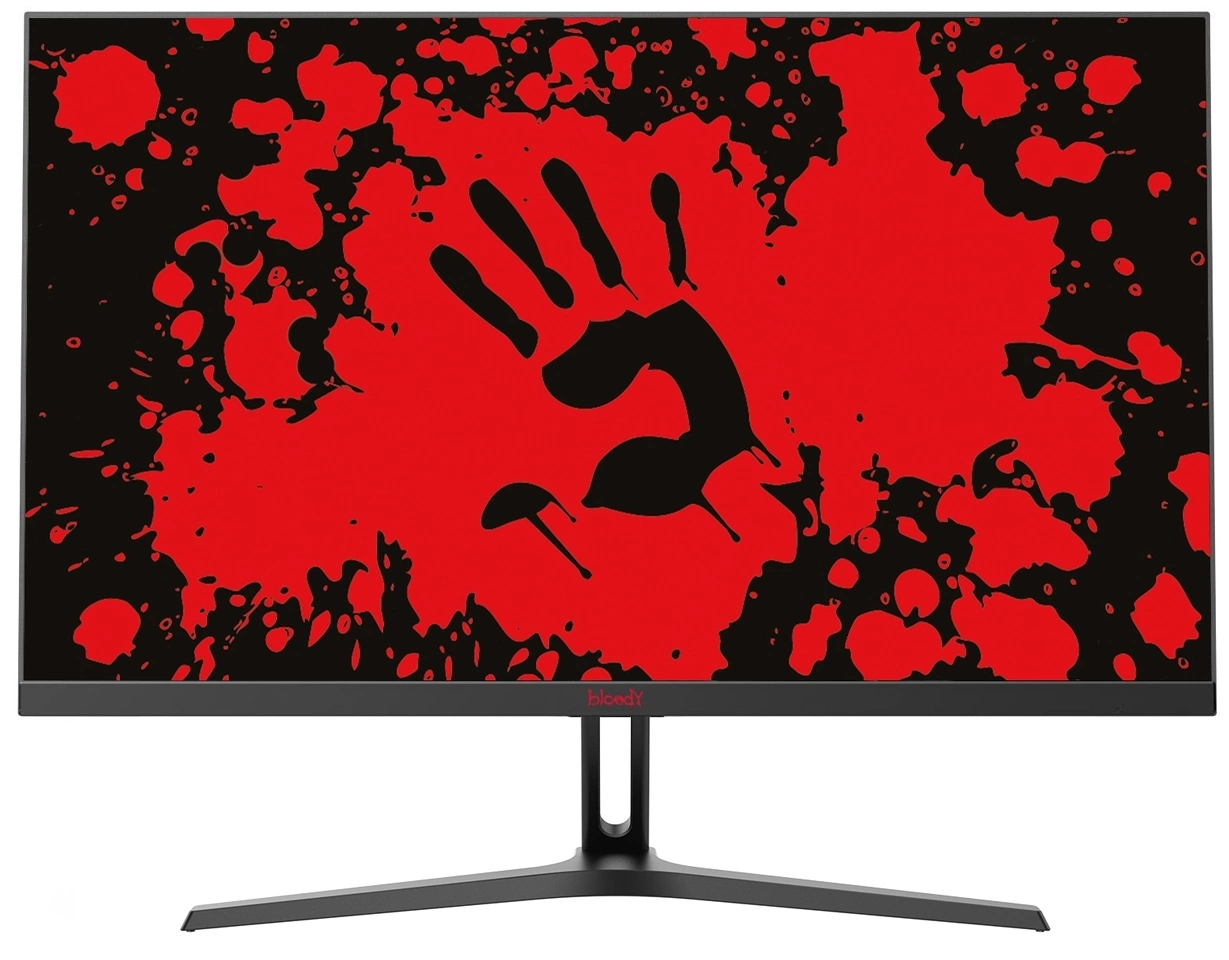 Монитор Bloody 27" MN270F черный IPS LED 1ms 16:9 HDMI M/M матовая 300cd 178гр/178гр 1920x1080 180Hz G-Sync DP FHD 4кг