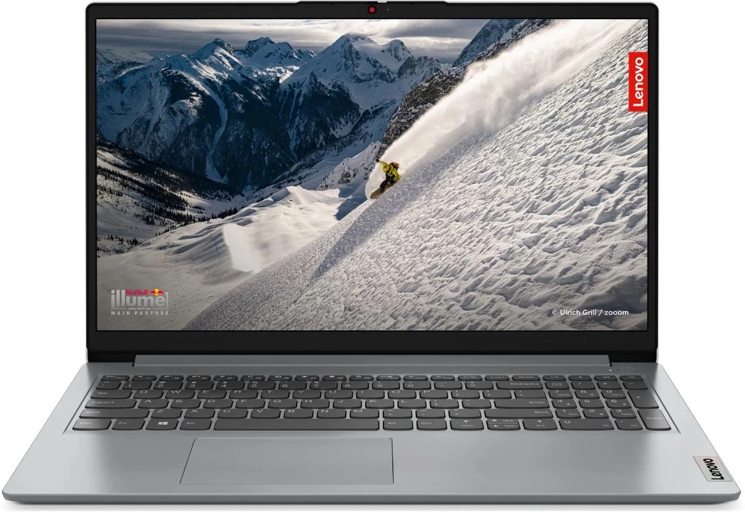 Ноутбук Lenovo IdeaPad 1 15ALC7 Ryzen 7 5700U 16Gb SSD512Gb AMD Radeon 15.6" IPS FHD (1920x1080) noOS grey WiFi BT Cam (82R400NYRK)