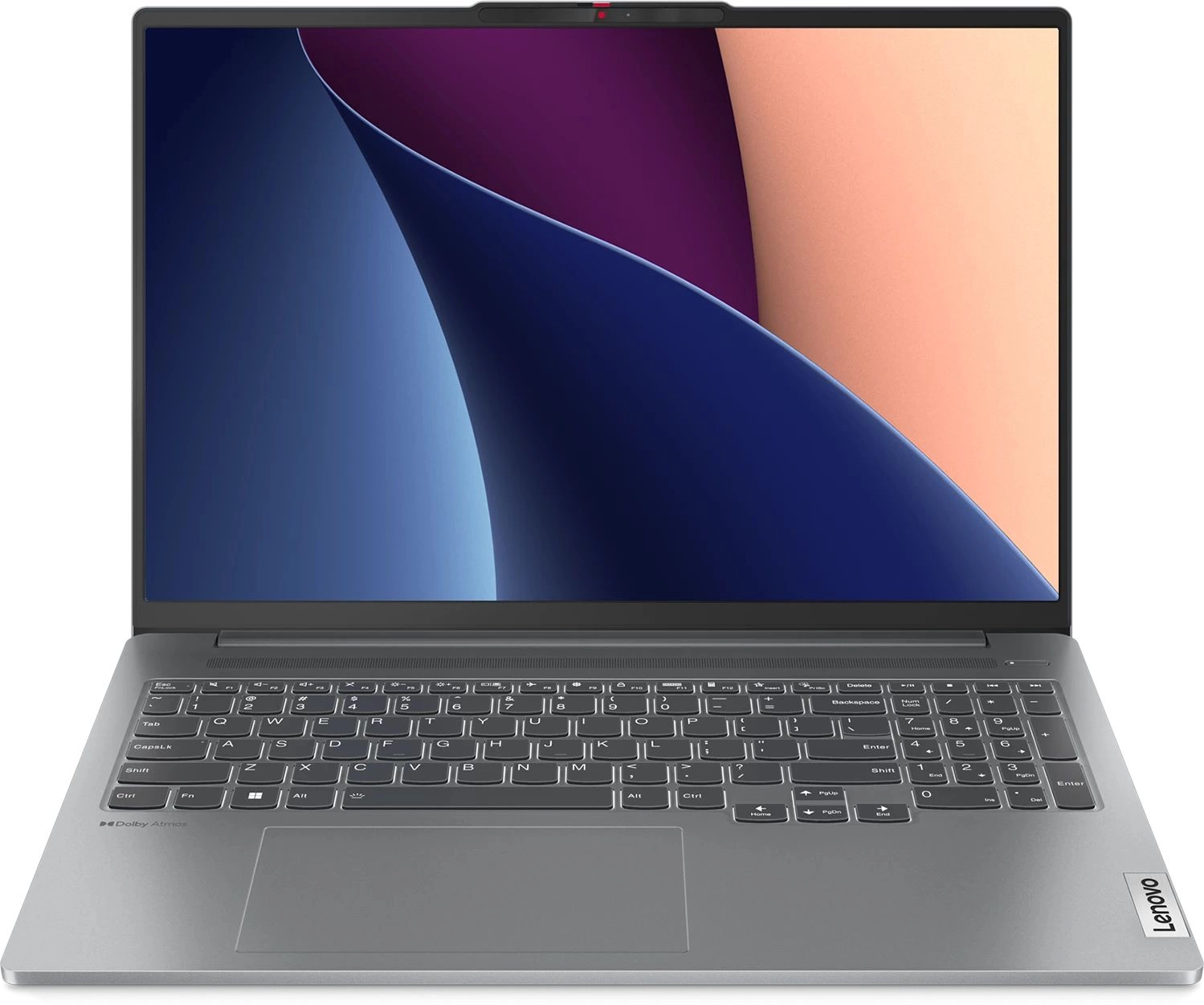 Ноутбук Lenovo IdeaPad 5 Pro 16IRH8 Core i7 13700H 16Gb SSD512Gb NVIDIA GeForce RTX 3050 6Gb 16" IPS 2.5K (2560x1600) noOS grey WiFi BT Cam (83AQ006MRK)