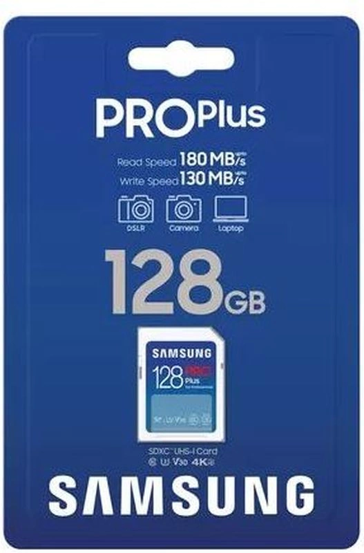 Флеш карта SDXC 128GB Samsung MB-SD128S Pro PLUS V30 w/o adapter