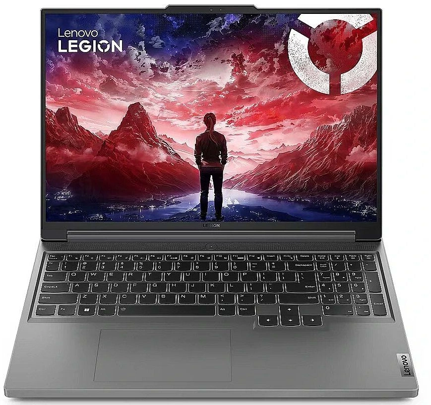 Ноутбук Lenovo Legion Slim 5 16AHP9 Ryzen 7 8845HS 32Gb SSD1Tb NVIDIA GeForce RTX4060 8Gb 16" IPS WQXGA (2560x1600) noOS grey WiFi BT Cam (83DH005NRK)