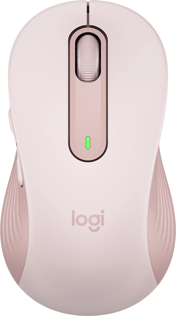 Мышь Logitech M650 Large розовый оптическая 4000dpi silent беспров. BT/Radio USB 5but (910-006237)