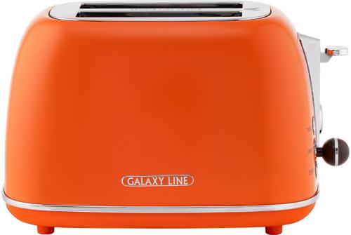 Тостер Galaxy Line GL 2921 900Вт оранжевый