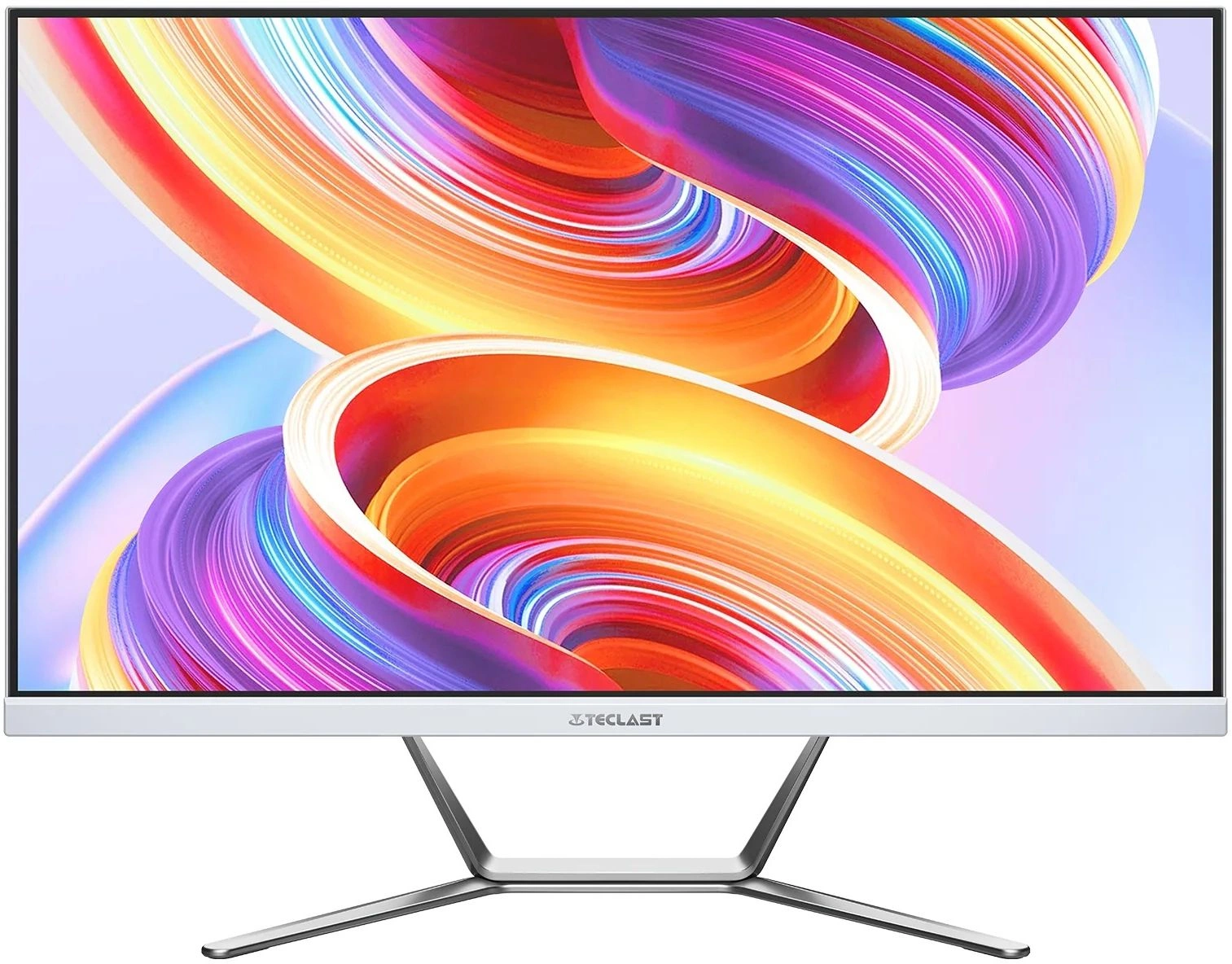 Моноблок Teclast K24 Air 23.8" Full HD i5 12450H (2) 16Gb SSD512Gb UHDG Windows 11 Professional GbitEth WiFi BT 120W клавиатура мышь белый 1920x1080