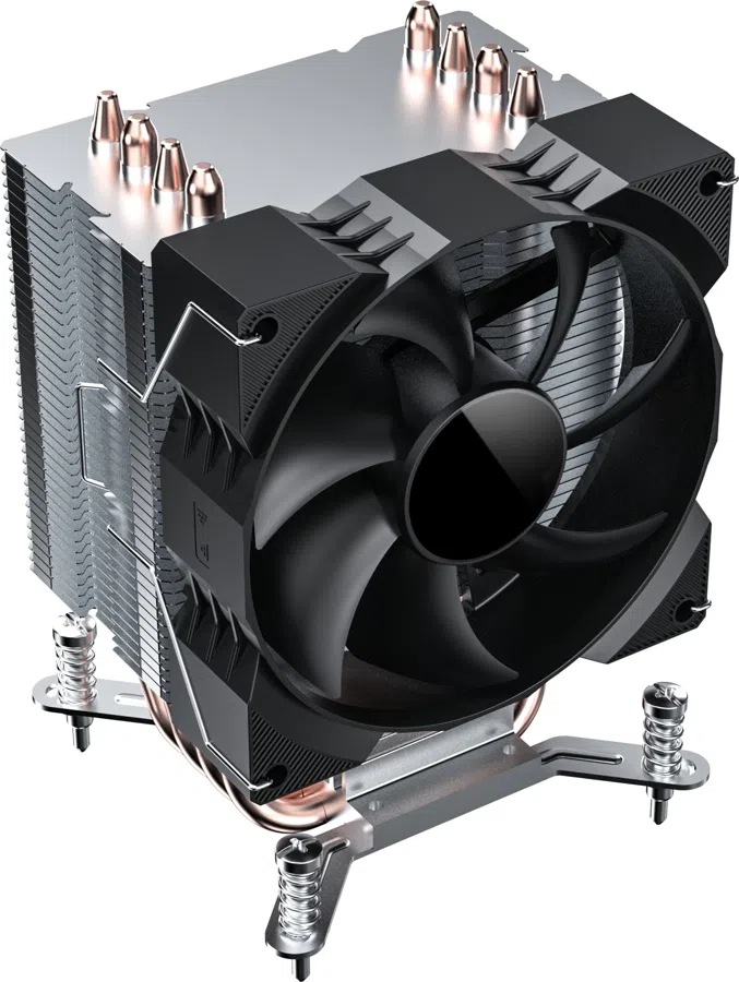 Устройство охлаждения(кулер) Digma D-CPC130-PWM1 Soc-AM5/AM4/1200/1700/1851 черный 4-pin Al+Cu 130W OEM