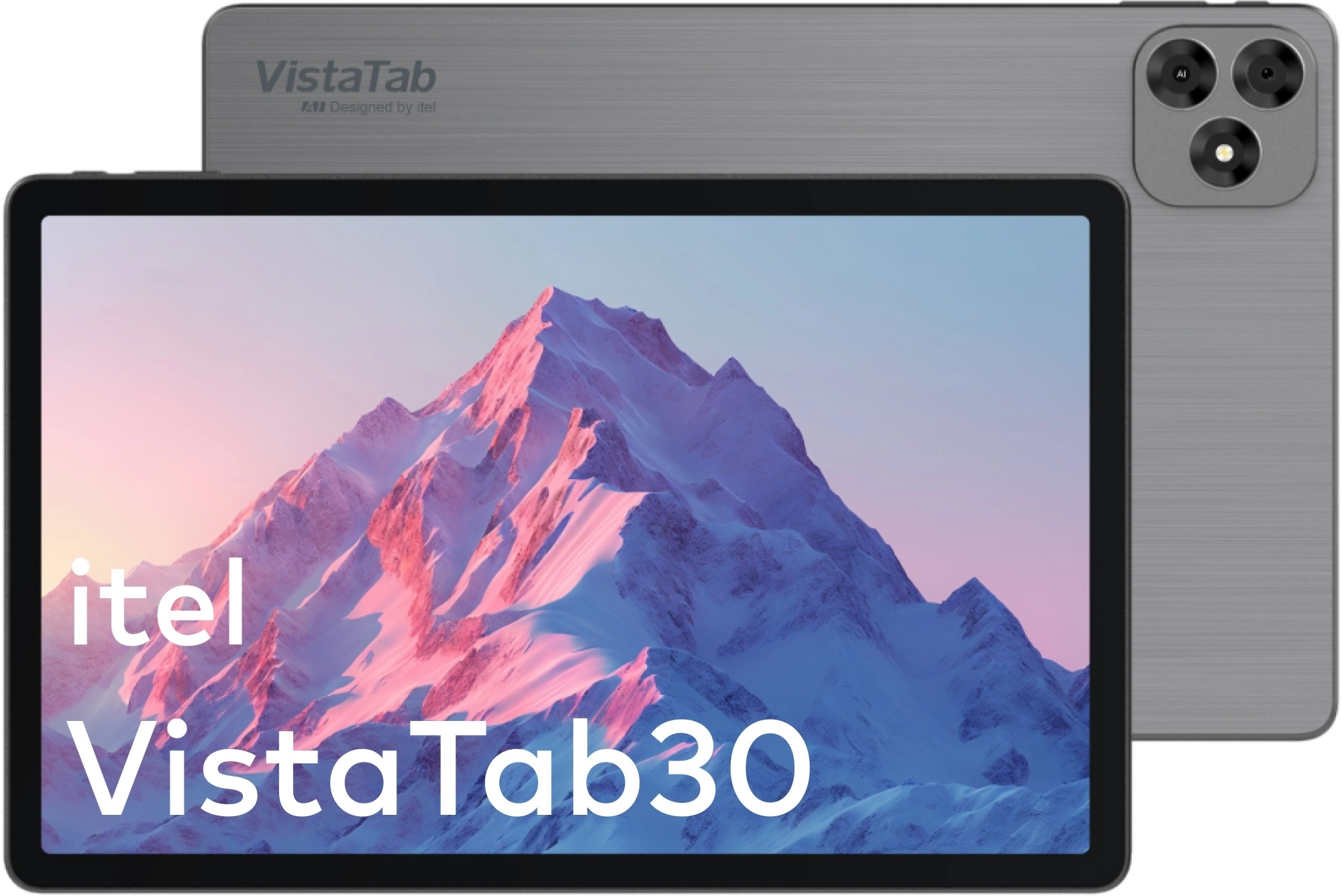 Планшет Itel VistaTab 30 SM-X816B T606 (1.6) 8C RAM4Gb ROM128Gb 10.95" IPS 1920x1200 4G Android 14 серый 8Mpix 5Mpix BT WiFi microSD 512Gb 7000mAh