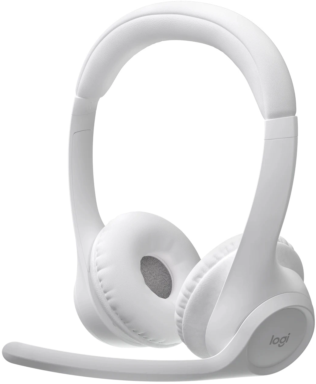 Наушники с микрофоном Logitech Zone 300 белый накладные BT оголовье (981-001417)