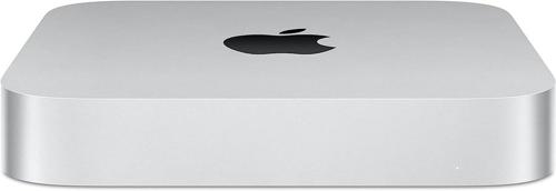 ПК Apple Mac mini A2686 slim M2 8 core (3.49) 8Gb SSD512Gb 10 core GPU macOS GbitEth WiFi BT серебристый (MMFK3CH/A)