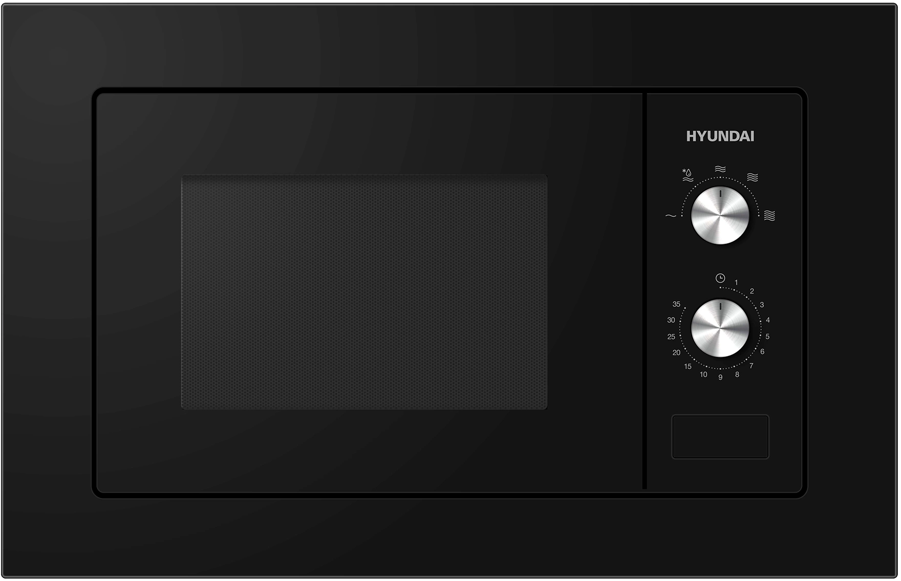 Микроволновая печь Hyundai HBW 2030S BG 20л. 800Вт черный (встраиваемая)
