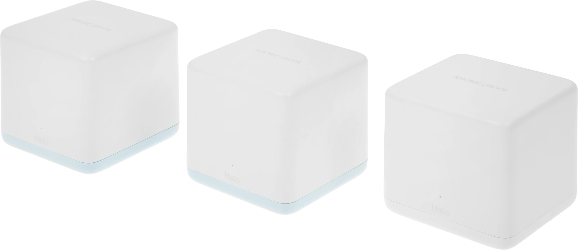 Бесшовный Mesh роутер Mercusys Halo H32G(3-pack) AC1200 100/1000/10000BASE-T белый (упак.:3шт)