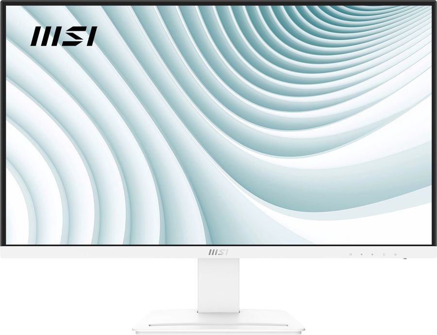 Монитор MSI 27" Pro MP273AW белый IPS LED 16:9 HDMI M/M матовая 1000:1 300cd 178гр/178гр 1920x1080 100Hz VGA DP FHD 3.9кг