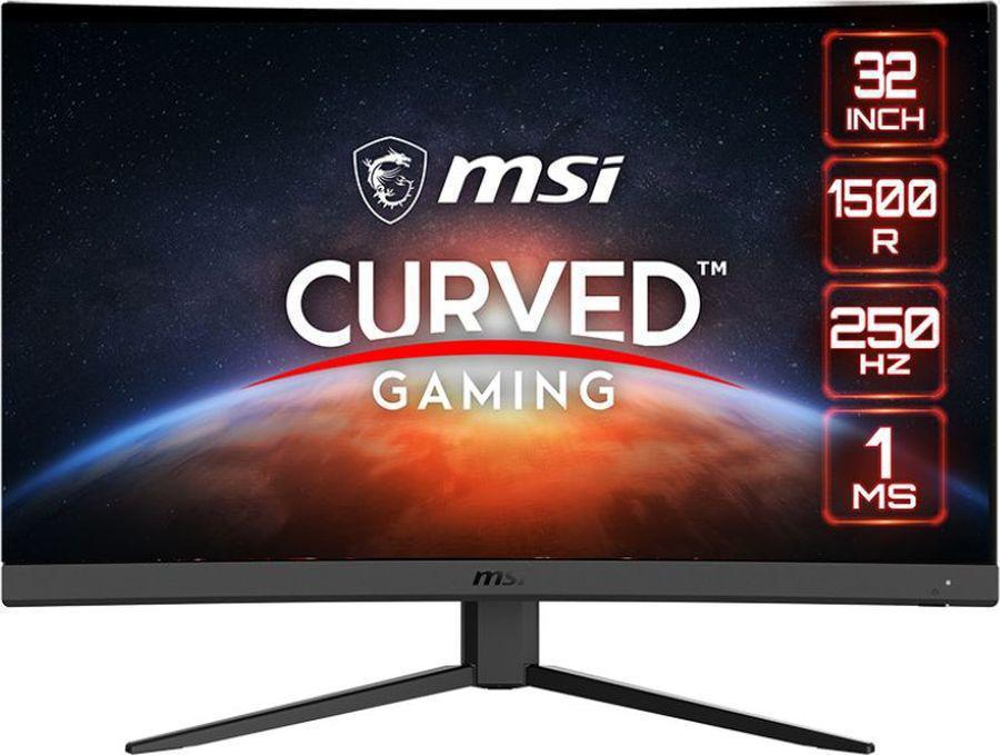 Монитор MSI 31.5" G32C4X черный VA LED 16:9 HDMI матовая 300cd 178гр/178гр 1920x1080 250Hz FreeSync Premium DP FHD 6.3кг