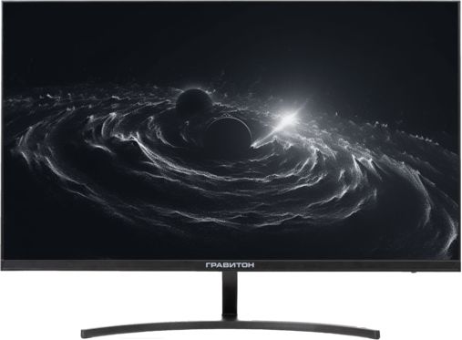 Монитор Гравитон 27" МН27А черный IPS 5ms 16:9 HDMI M/M матовая 300cd 178гр/178гр 1920x1080 75Hz VGA DP FHD 3.57кг (RUS)