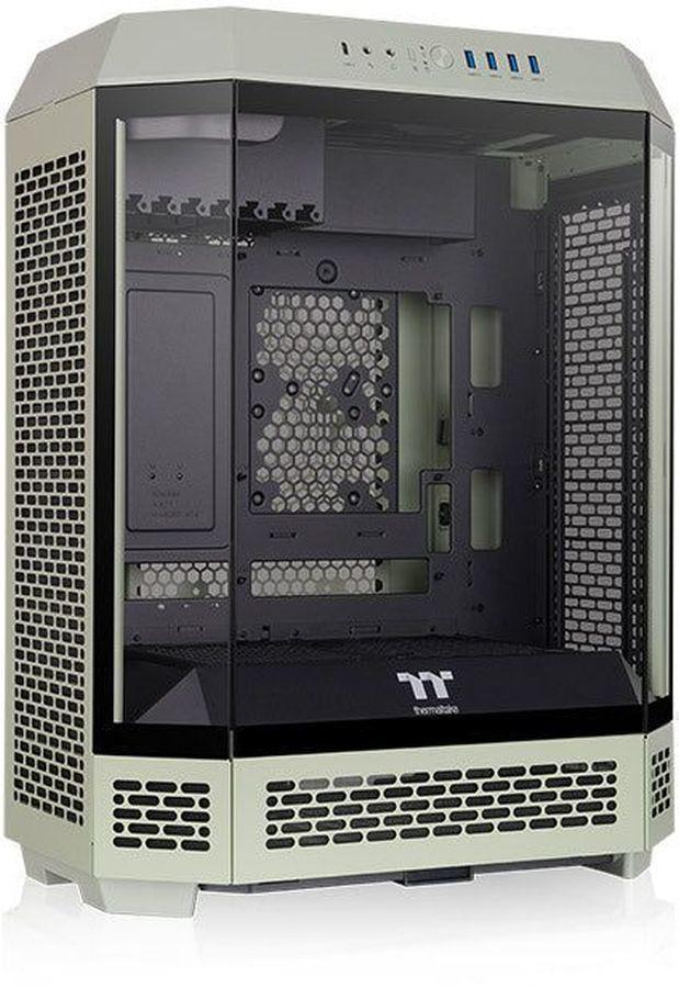 Корпус Thermaltake The Tower 600 Matcha зеленый без БП ATX 13x120mm 9x140mm 4xUSB3.0 audio bott PSU