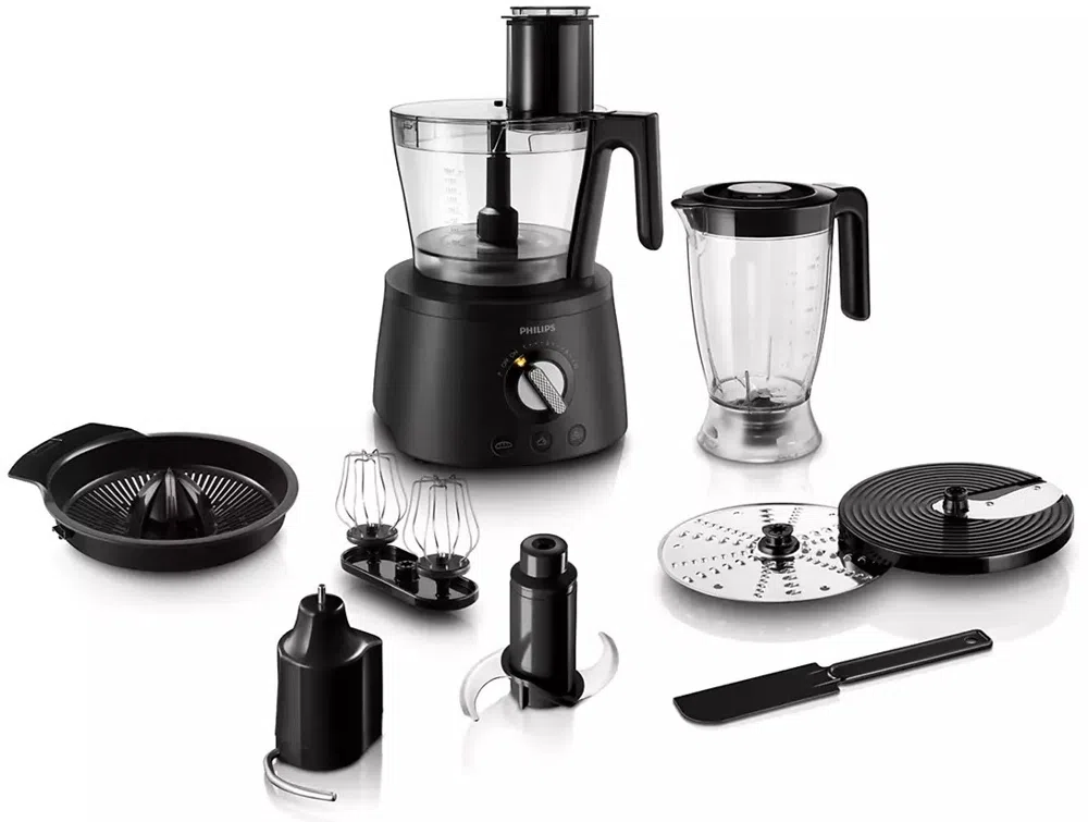 Кухонный комбайн Philips HR7776/90 1300Вт черный
