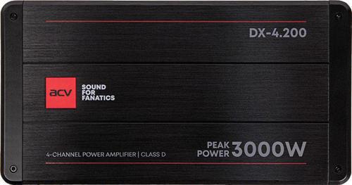 Усилитель автомобильный ACV DX-4.200 V3 четырехканальный
