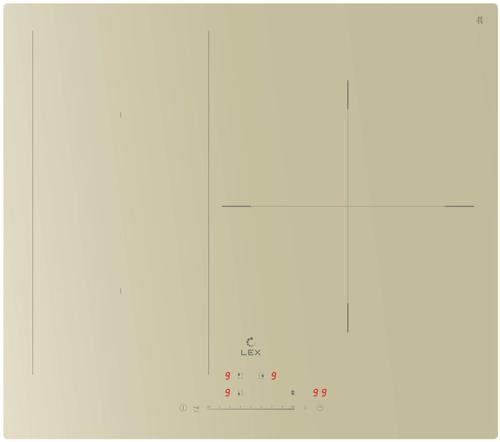 Индукционная варочная поверхность Lex EVI 631A IV слоновая кость