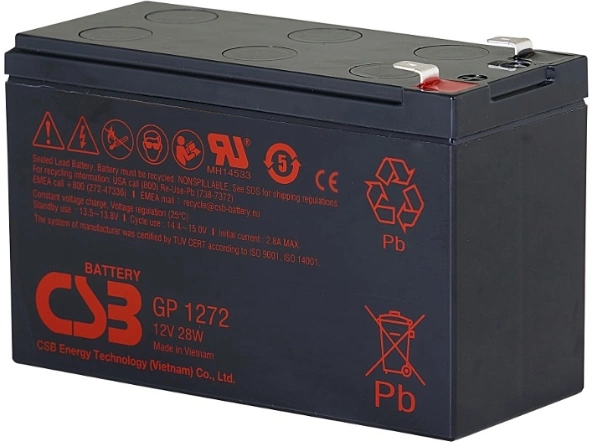 Батарея для ИБП CSB GP1272 (12V28W) 12В