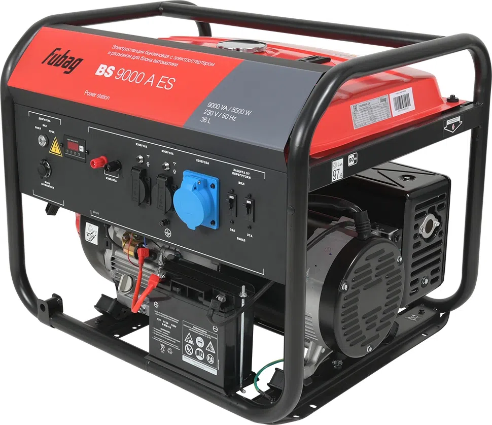 Генератор Fubag BS 9000 A ES 9кВт