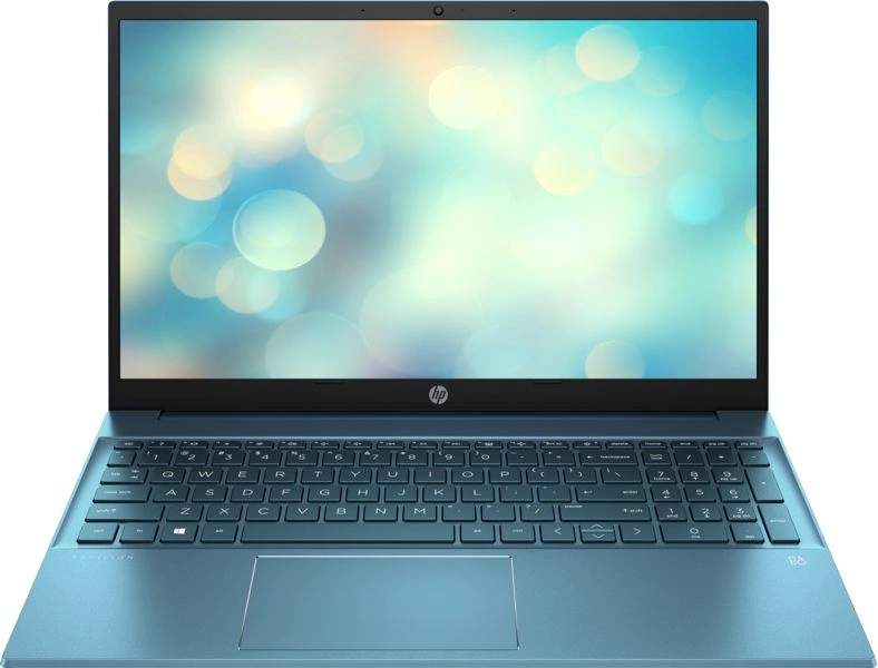 Ноутбук HP Pavilion 15-eh3048ci Ryzen 7 7730U 16Gb SSD512Gb AMD Radeon Graphics 15.6" IPS FHD (1920x1080) FreeDOS turquoise WiFi BT Cam (8F5H9EA)