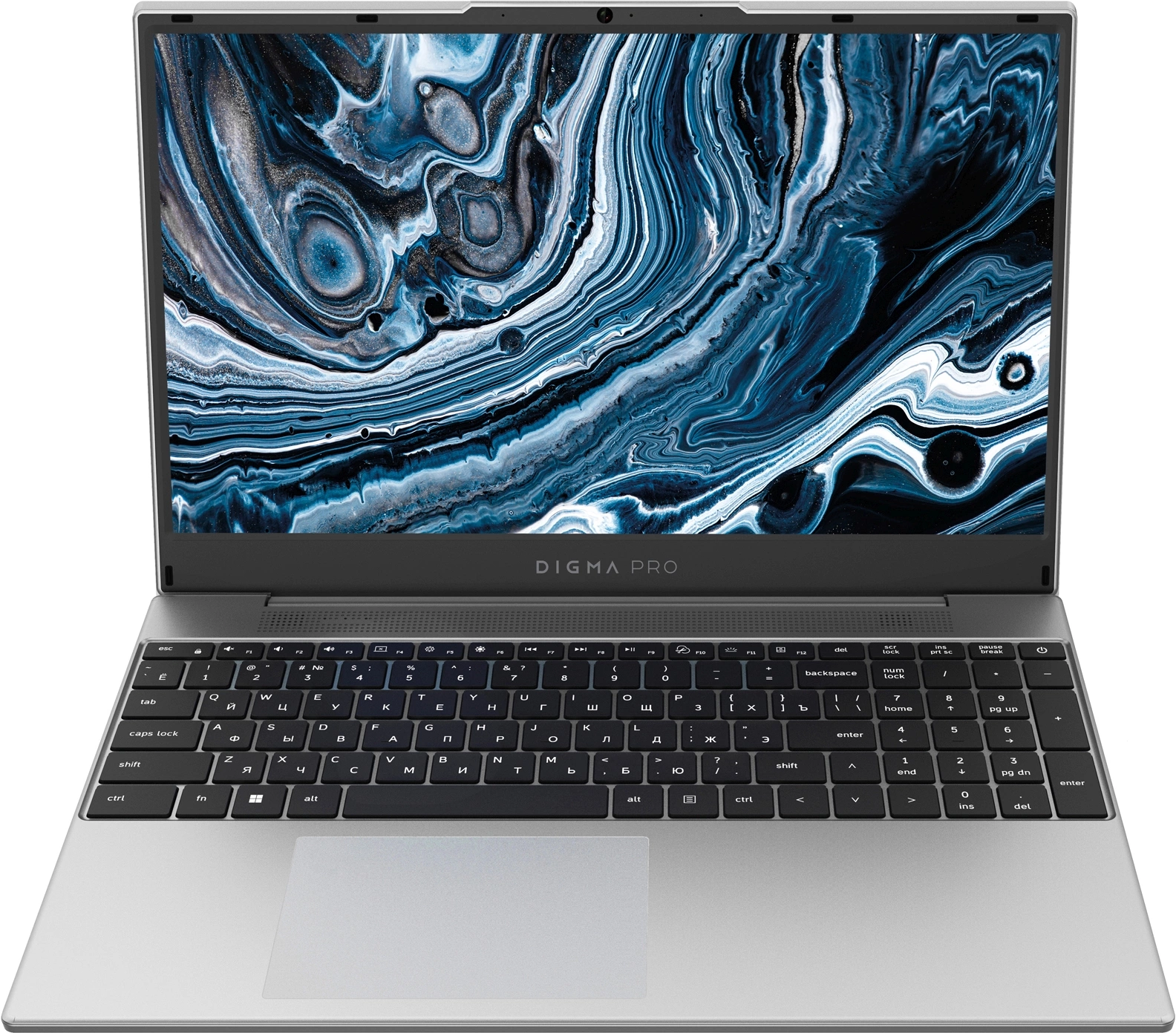 Ноутбук Digma Pro Breve Ryzen 5 Pro 5675U 8Gb SSD512Gb AMD Radeon 15.6" IPS FHD (1920x1080) Windows 11 Professional silver WiFi BT Cam 4500mAh (DN15R5-8DXW06)