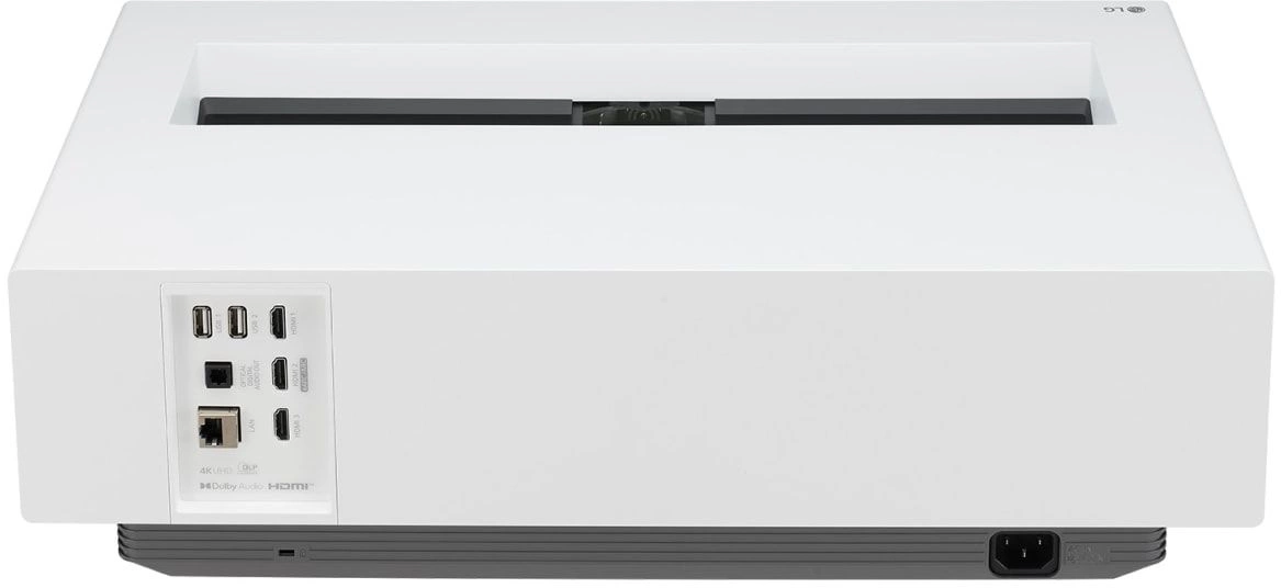 Проектор LG CineBeam HU715QW DLP 2500Lm LS (3840x2160) 3000000:1 ресурс лампы:20000часов 2xUSB typeA 3xHDMI 11.1кг
