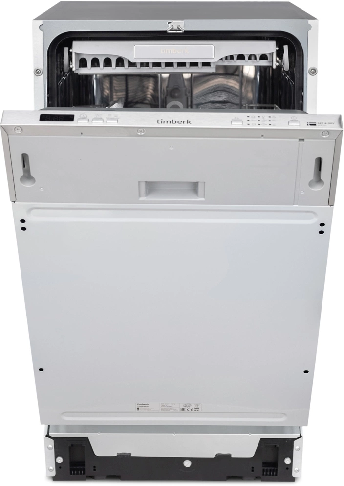 Посудомоечная машина Timberk Set&Dry T-DW45BI103 серебристый (узкая)