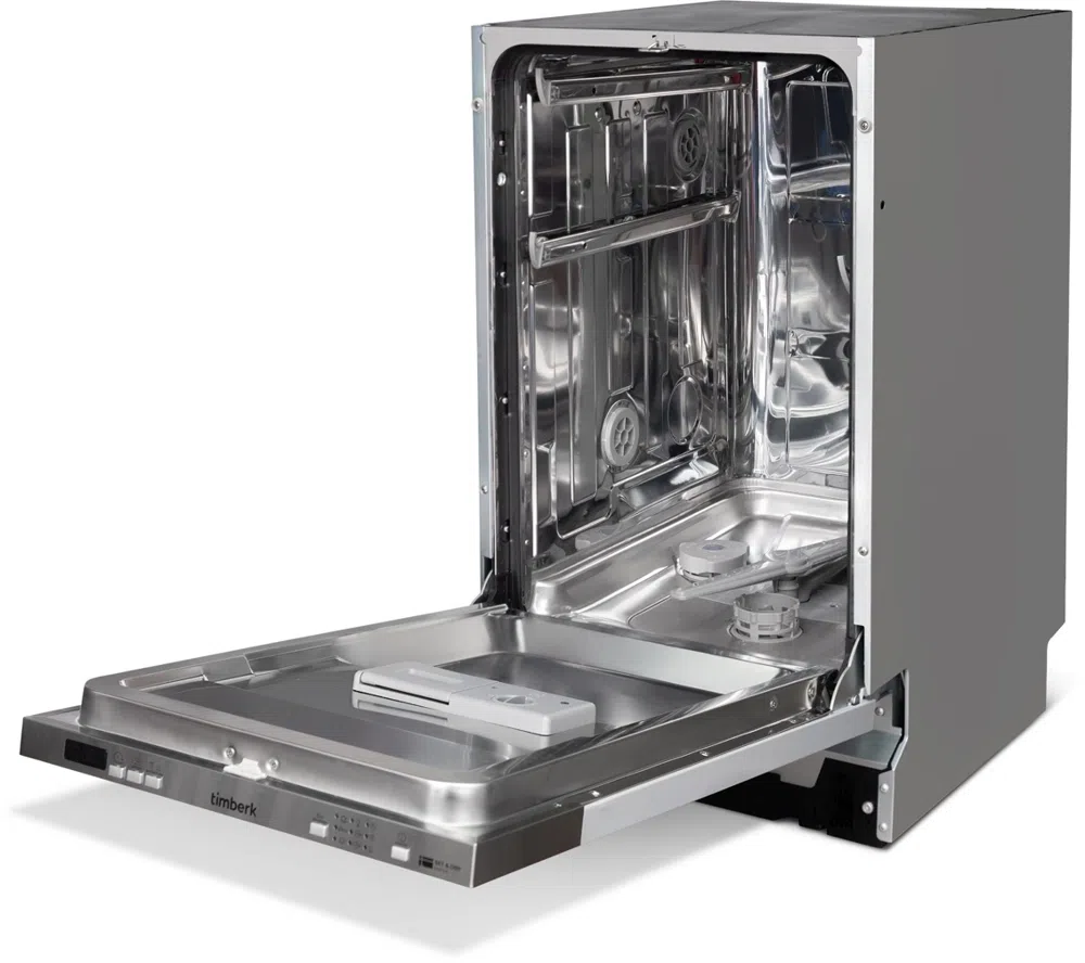Посудомоечная машина Timberk Set&Dry T-DW45BI103 серебристый (узкая)