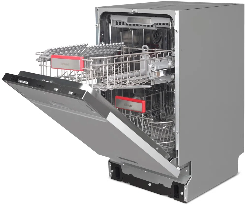 Посудомоечная машина Timberk Set&Dry T-DW45BI103 серебристый (узкая)