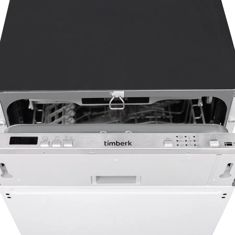 Посудомоечная машина Timberk Set&Dry T-DW45BI103 серебристый (узкая)