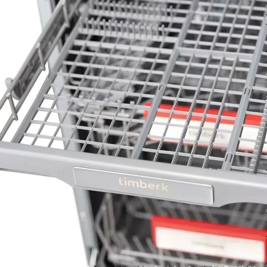 Посудомоечная машина Timberk Set&Dry T-DW45BI103 серебристый (узкая)
