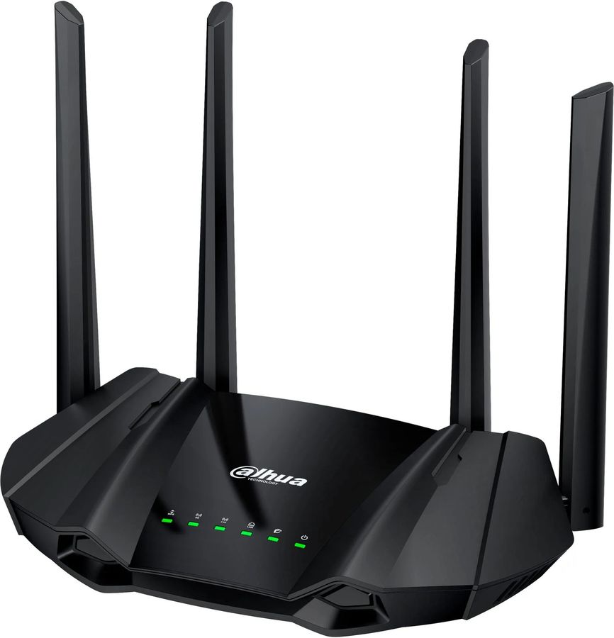 Роутер Dahua DH-AX15M AX1500 10/100BASE-TX/4G черный