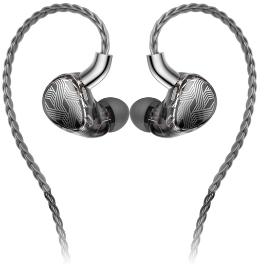 Наушники внутриканальные Fiio FA19 1.2м черный проводные в ушной раковине