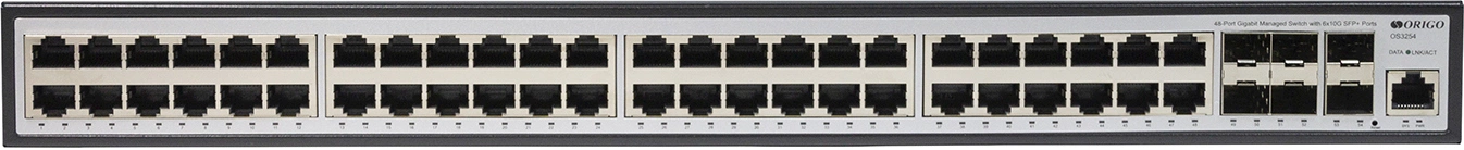 Коммутатор Origo OS3254 OS3254/A1A 48x1Гбит/с 6SFP+ управляемый