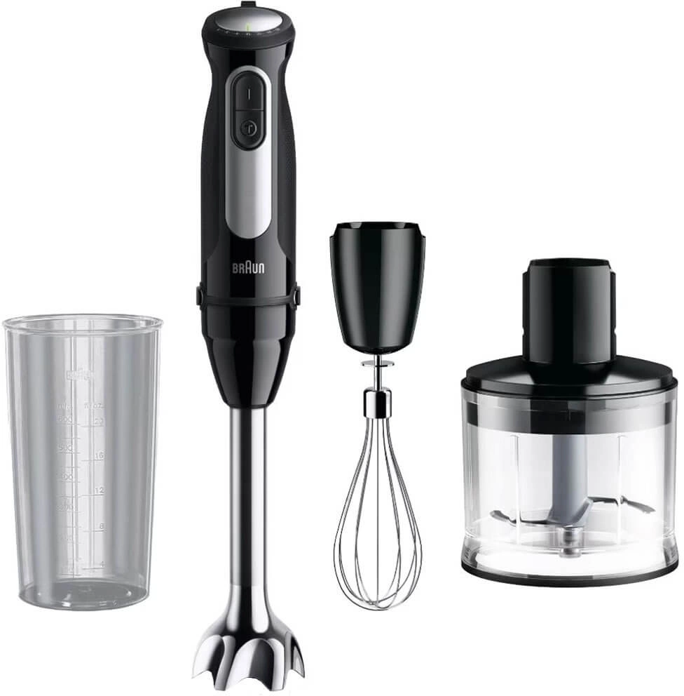 Блендер погружной Braun MultiQuick 5 MQ55236MBK 1000Вт черный