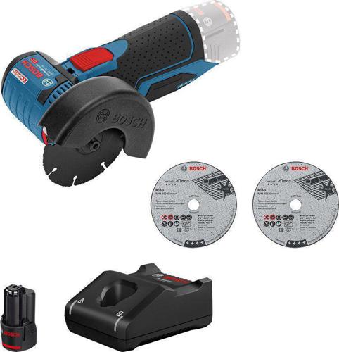 Углошлифовальная машина Bosch GWS 12V-76 19500об/мин рез.шпин.:M5 d=76мм (0615990M3E)