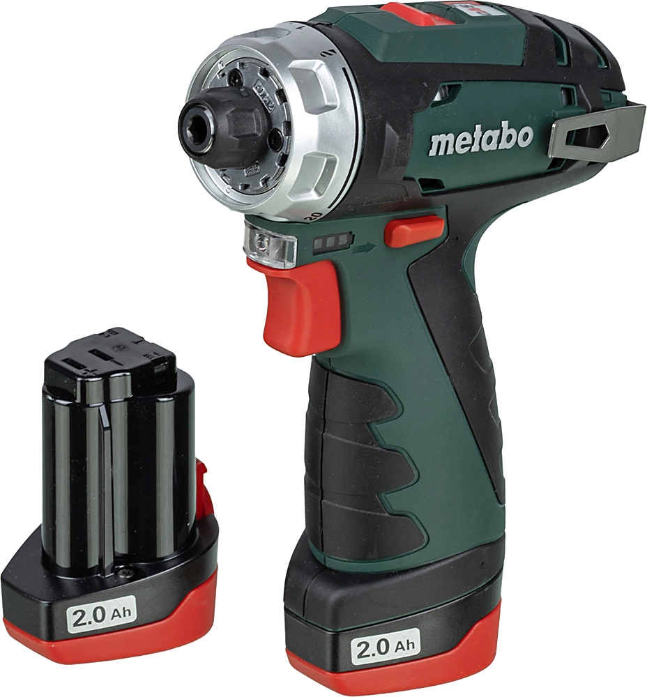 Дрель-шуруповерт Metabo PowerMaxx BS аккум. патрон:быстрозажимной (600984000)