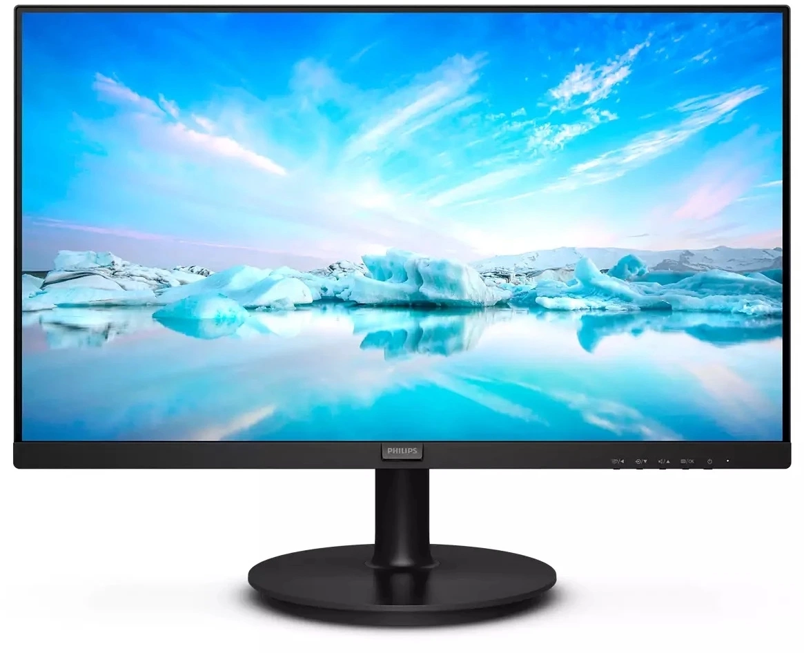 Монитор Philips 23.8" 241V8LAB/01 черный VA LED 1ms 16:9 HDMI M/M матовая 250cd 178гр/178гр 1920x1080 100Hz VGA FHD 3кг